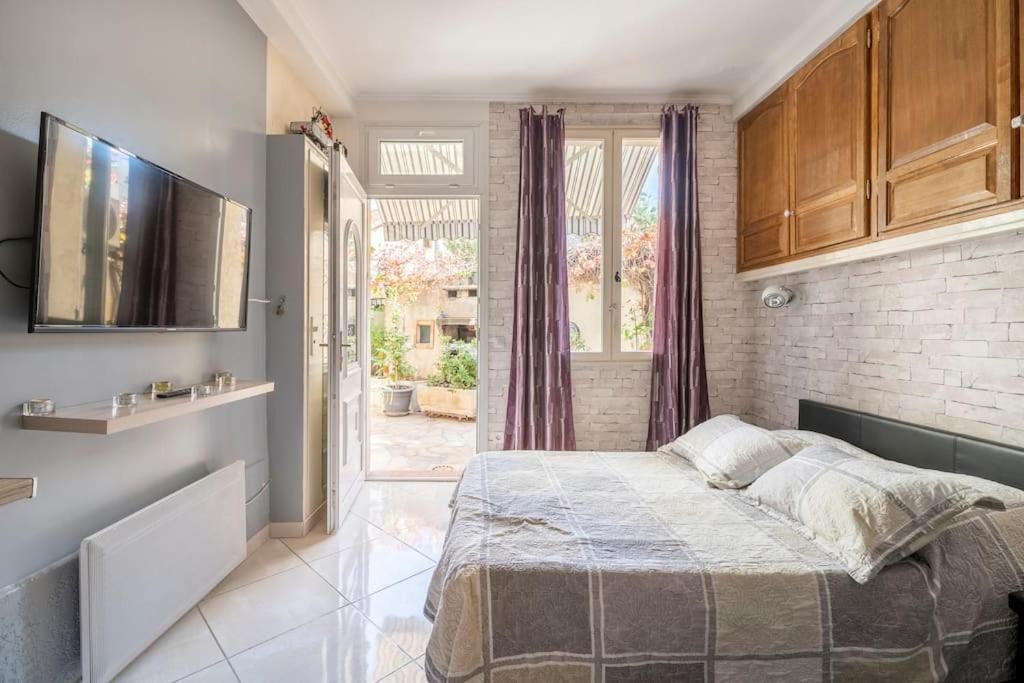 Studio Ideal Pour Deux Voyageurs Sur Marseille Bagian luar foto