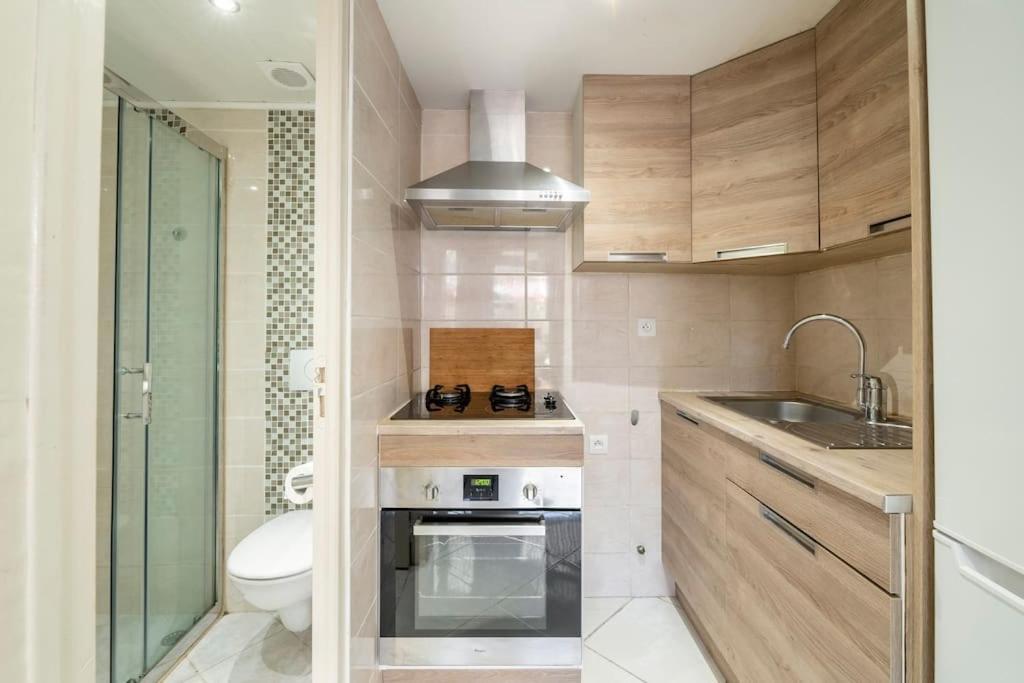 Studio Ideal Pour Deux Voyageurs Sur Marseille Bagian luar foto